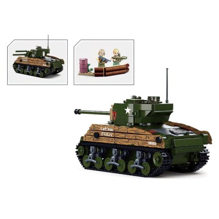 Constructor Army "Tank", 2 assembly options, 715 parts-3
