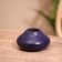 Wooden candleberry 11x11x5 cm