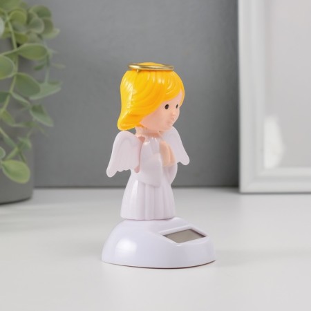 Plastic pendulum from the solar battery "Angel" 10.5x6x8 cm-2