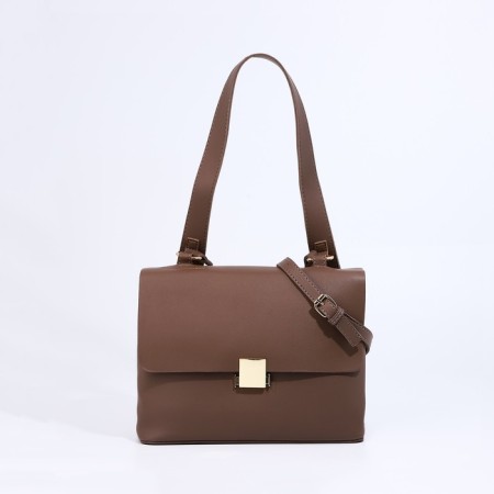Lightning bag bag, brown color