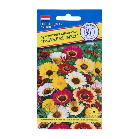 Seeds of chrysanthemum flowers Rainbow mixture RS-1, O 0.05 g