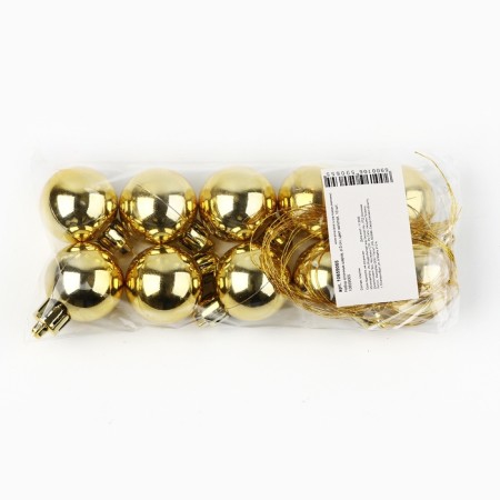 Christmas balls New Year, for the New Year, d = 3 cm, 10 pcs., Golden color-3