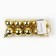 Christmas balls New Year, for the New Year, d = 3 cm, 10 pcs., Golden color