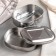 Stainless steel container with a holder, 17 × 13, 2 levels