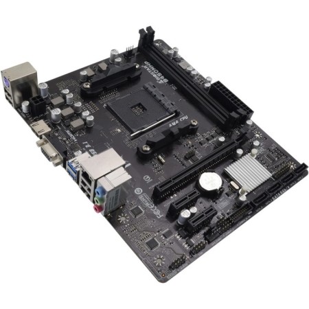 Motherboard BIOSTAR B450MHP SOC-am4 AMD B450 2XDDR4 MATX AC`97 8ch (7.1) GBLAN RAID+VG 107350-2