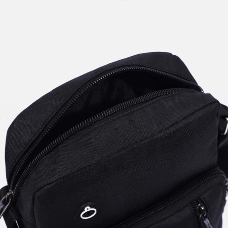 Male bag, black color-5