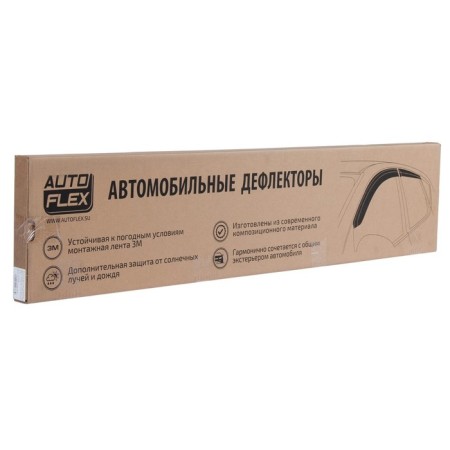 Window deflectors Autoflex, Kia Ced III station wagon 2018-n., Acryl, 4 pcs., 828109-4