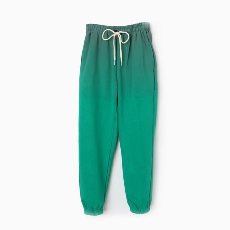Sports pants for boys, I have launched, green color, height 152-158 cm