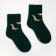 Children's woolen socks "dinosaurs", color mix, size 18