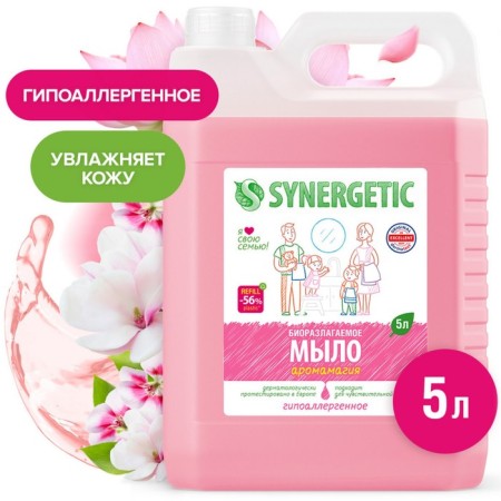 Synergetic liquid soap "aromatic material", 5 liters