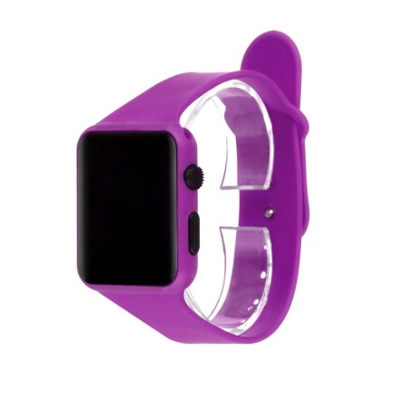 Electronic watch watches with silicone strap-2