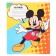 Notebook in a cage 24 sheets, 5 types of mix, cover coated paper, Minnie Mouse