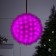 LED figure "Hedgehog" 18 cm, plastic, 220 V, glow pink
