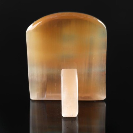 Icon with a stand of "all saints", selenite-3