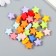 Decor for creativity Plastic "Matte Star" set 30 pcs mix 0.6x1.5x1.5 cm