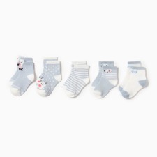 A set of children's socks 5 pairs of Minaku 