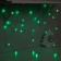 Garland “thread” 5 m with nozzles “Green Balls”, IP20, transparent thread, 30 LED, Green glow, 8 modes, 220 V