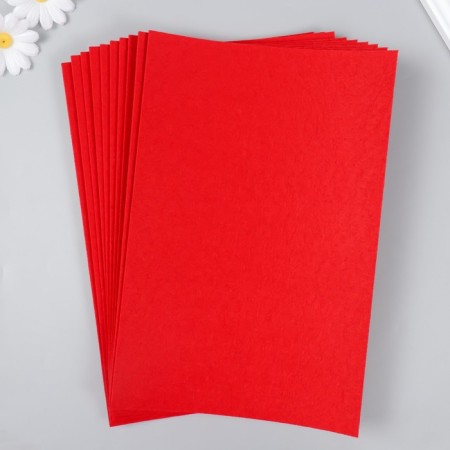 Hard felt 2mm 20x30 cm ts.601 red-3