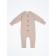 Kombinazon on buttons for children's fashion, height 62 cm, beige color