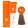 Cream-color hair Permanent Ollin Professional N-Joy, tone 8/0, light-blond, 100 ml