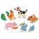 Soft puzzle for kids "Farm animals", 5 puzzles, crumb I