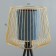 Highway Lamp 42872/1BK E27 40W Blue Gold 24x24x57cm Risalux