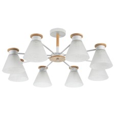 Tyler 35 cm chandelier, D 81 cm, 8x60W E27