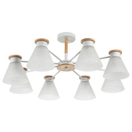 Tyler 35 cm chandelier, D 81 cm, 8x60W E27