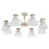Tyler 35 cm chandelier, D 81 cm, 8x60W E27