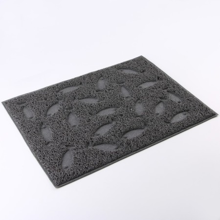 Universal rug for a bowl and fish tray, 30x40 cm, gray-3