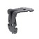 Figure mounting corner, 70x70x60x2.1 reinforced, black color