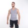 T -shirt male, gray color, size 56