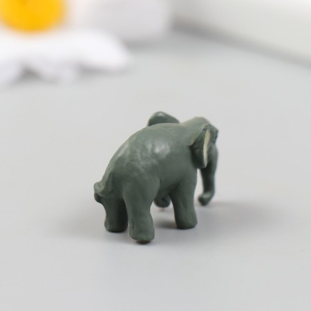 Figure for Florarium Polystone "Gray Elephant" 1x2.5x1.5 cm-2