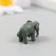 Figure for Florarium Polystone "Gray Elephant" 1x2.5x1.5 cm