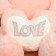 Soft toy "Bear", with heart, 80 cm, pink color
