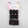 The hooks are sewing, metal, for outerwear, 5 × 1.5 cm, 6 pcs, brown color
