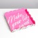 Bearbox, confectionery packaging with PVC lid, Make Your Life Sweet, 18 x 18 x 3 cm
