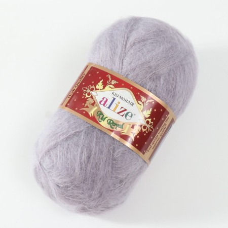 Yarn "Kid Royal 50" 62% moher, 38% polyamide 500m/50g (52 melt water)-1
