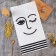 Towel "Etel" Eyes 40x73 cm, 100% cotton, reps 210 g/m2