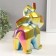 Souvenir Ceramics "Geometry. Elephant" Green Chameleon 10x20x21.5 cm