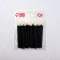 Applicators for lipstick and shine, set - 50 pcs, 9 cm, black color