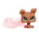 Hinge doll "fluffy magic", with a pet
