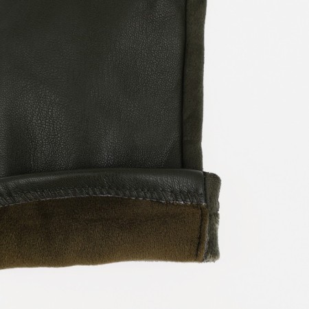 Gloves are female, dimensionless, without insulation, khaki color-2