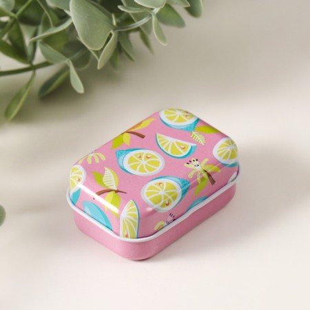 Rectangular Metal Casket "Mix" MIX 5.8x4.2x2.6cm-2
