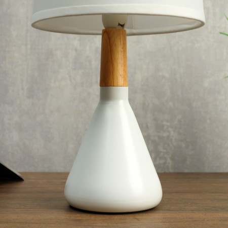 Table lamp 320613/1 E14 40W white 16x16x35 cm Risalux-3
