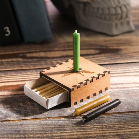 Set of desires "Best Fate" with candles, 5.2x4.5x2 cm