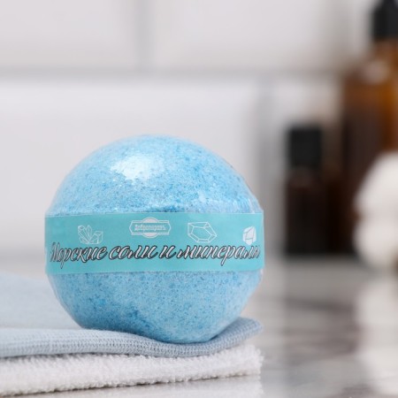Book for the bath "Sea Salt and Minerals" of Dobroparov, 110 grams