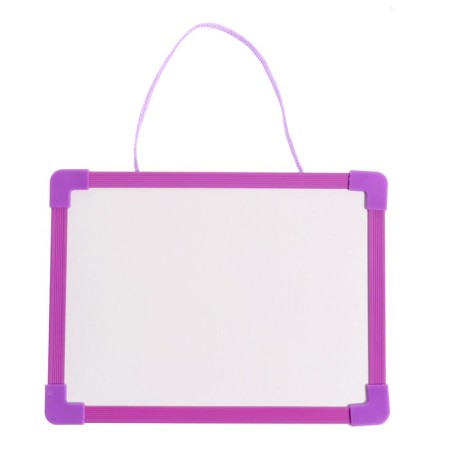 Drawing board double -sided cardboard, marker + chalk + sponge, mix color-4