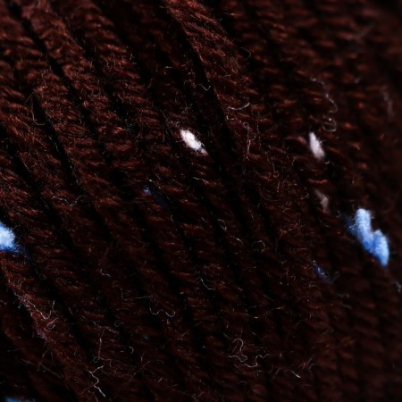 Yarn 60% acrylic, 30% cashmere, 10% silk "spring" 50 g 80 m color 17a chocolate-3