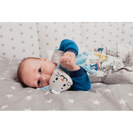 Comforter for newborns "Bunny", 30x27 cm-1